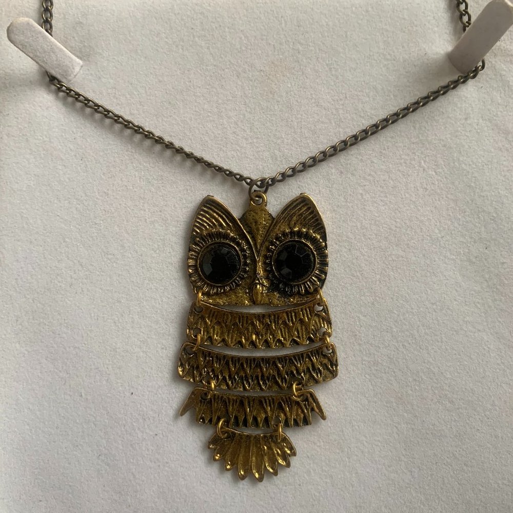 Owl necklace